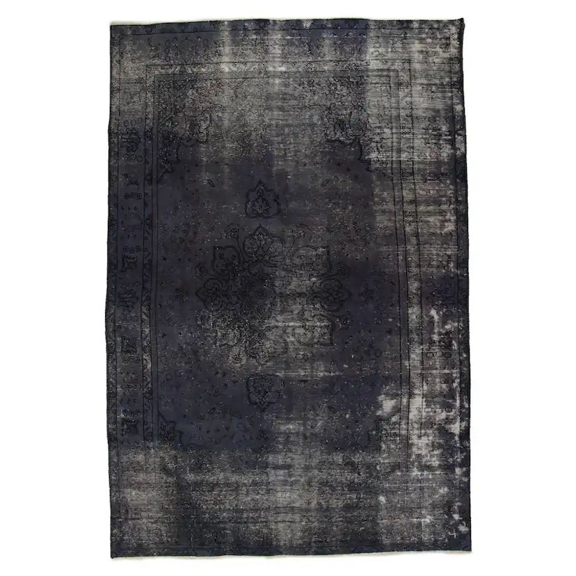 Persisk Vintagematta D-sign Handknuten 750804