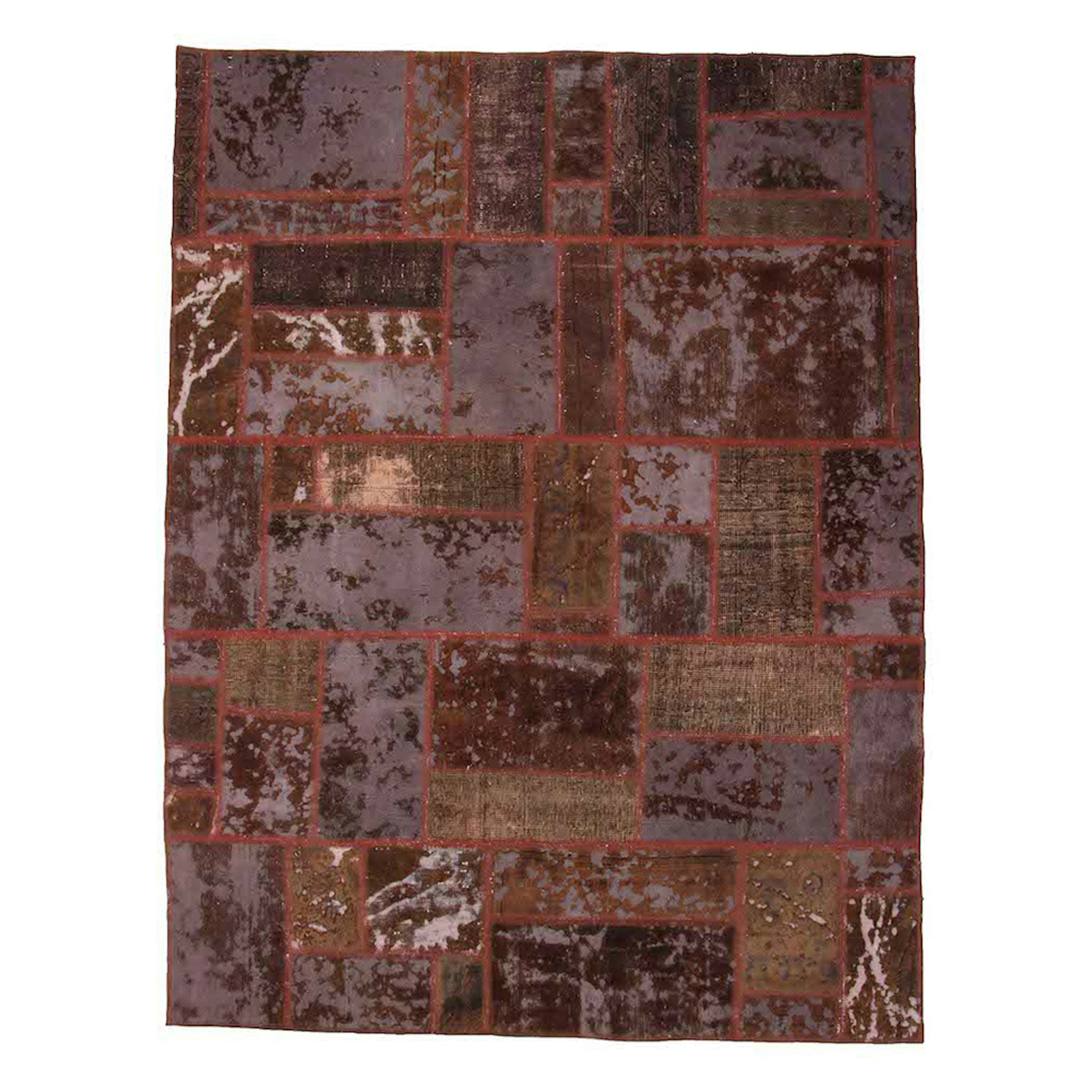 Persisk Patchworkmatta D-sign Handknuten 750847