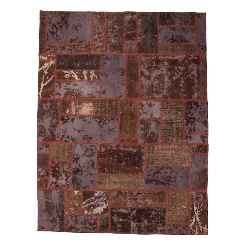 Persisk Patchworkmatta D-sign Handknuten 750847