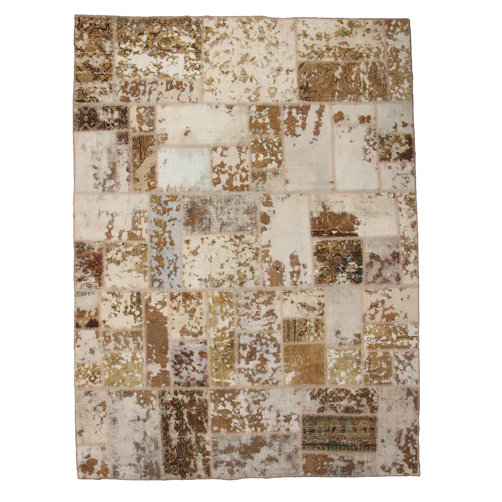 Persisk Patchworkmatta D-sign Handknuten 750852