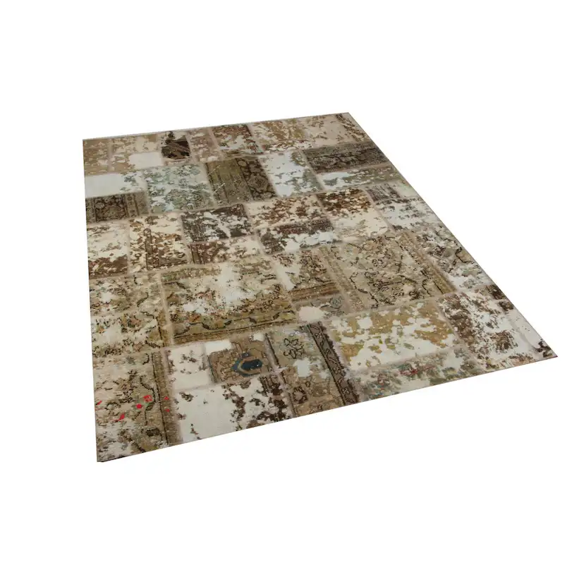 Persisk Patchworkmatta Arkiio Ull/Garn Tabriz 166x221