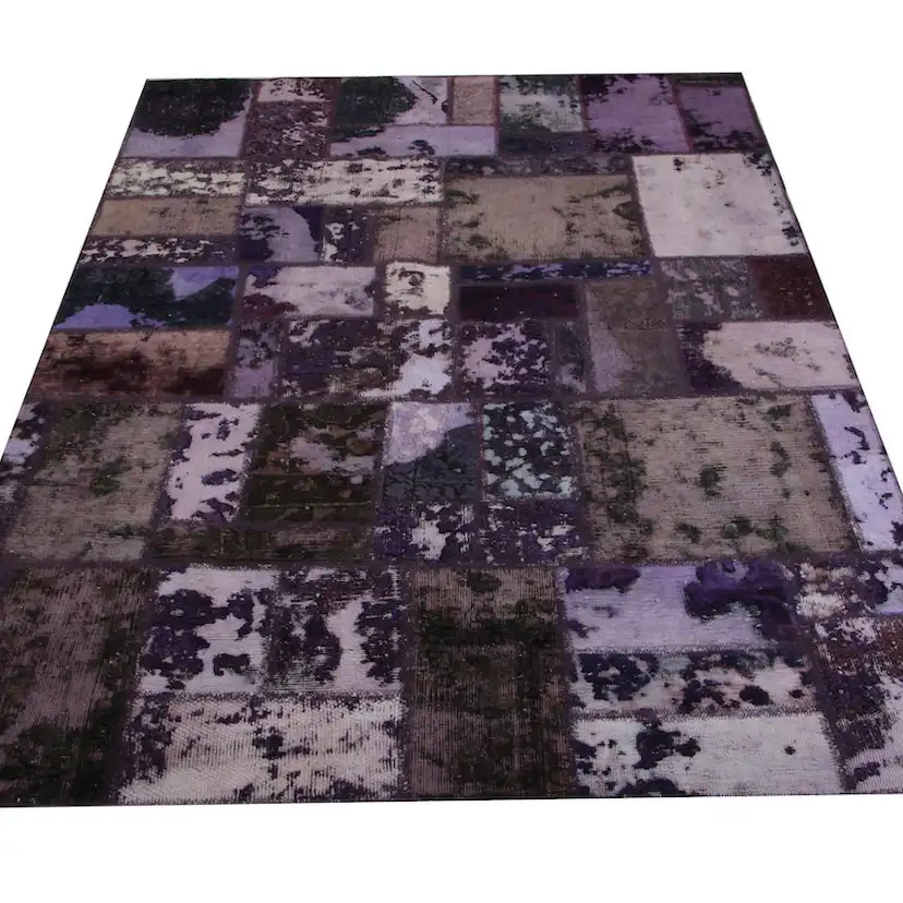 Persisk Patchworkmatta Arkiio Ull/Garn Tabriz 164x231