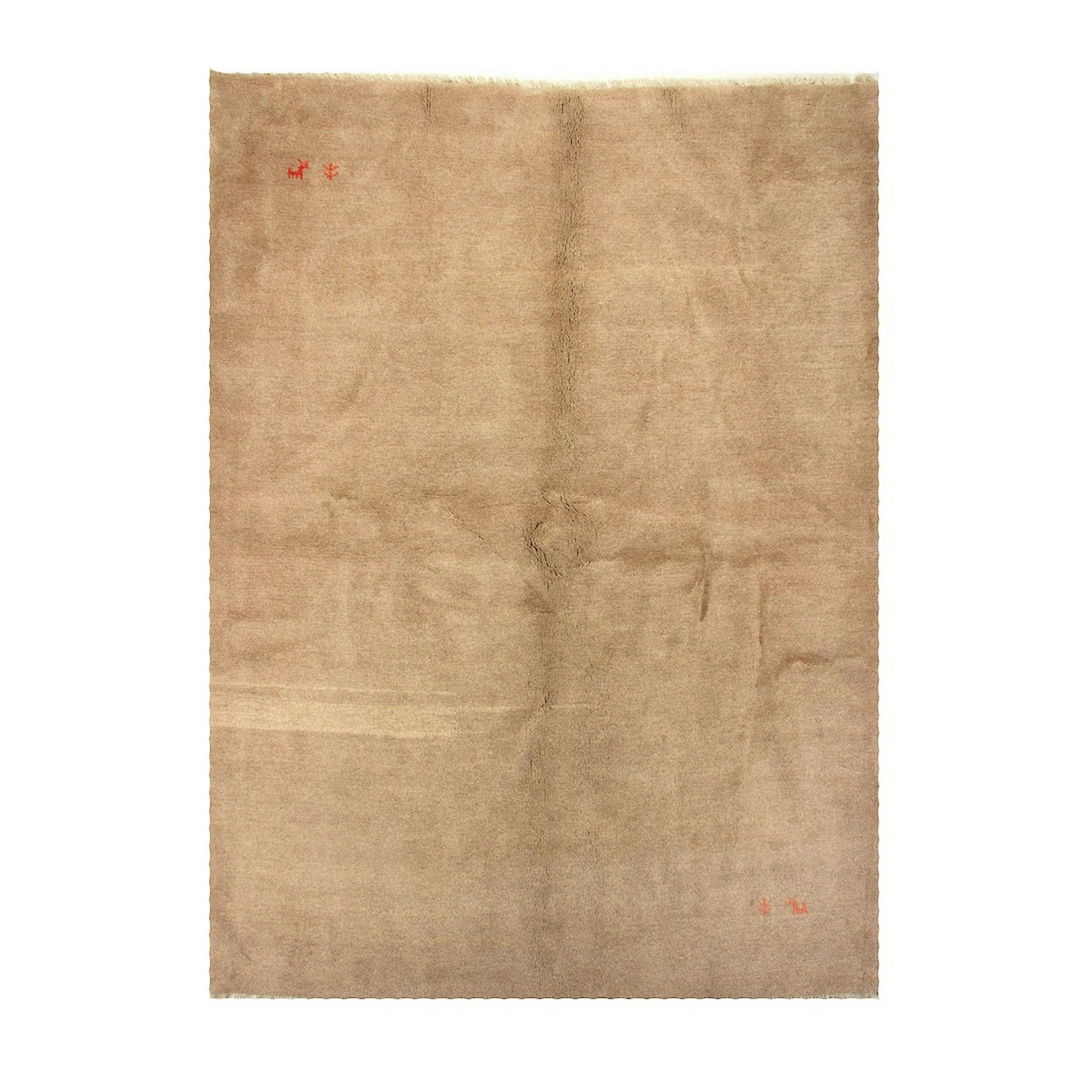 Persisk Matta Arkiio Gabbeh Shiraz Ull Mörkcreme 206x280