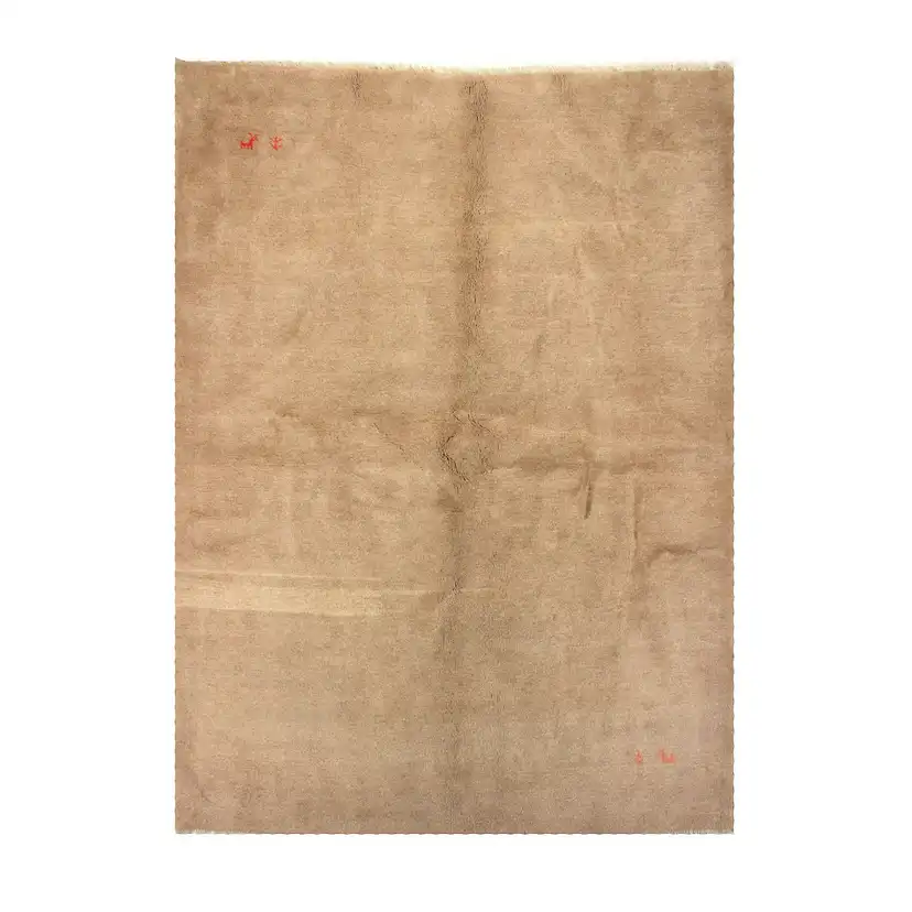 Persisk Matta Arkiio Gabbeh Shiraz Ull Mörkcreme 206x280