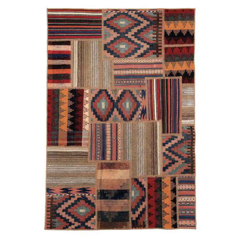 Persisk Patchworkmatta Arkiio Shiraz/Azerbajdzjan 102x151