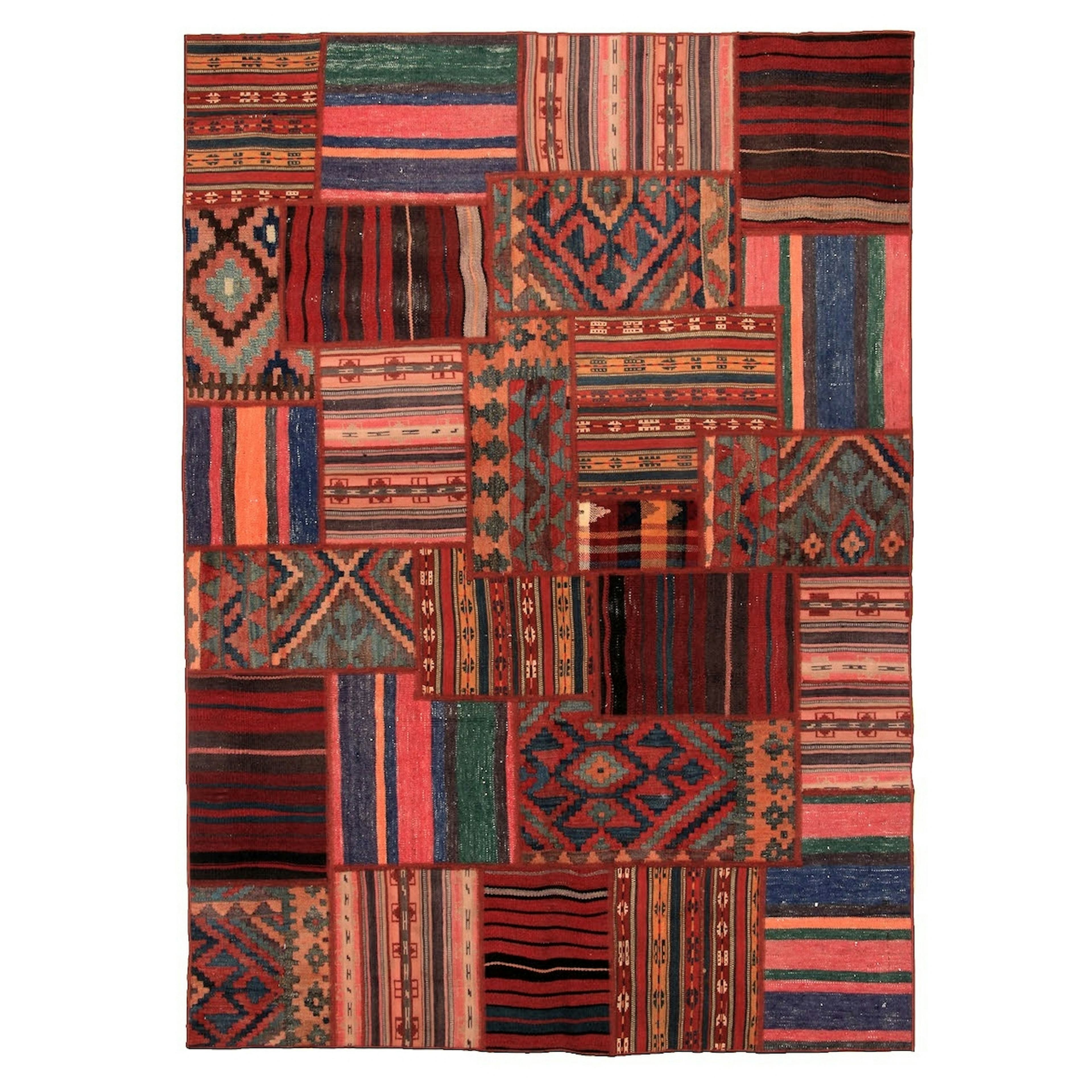 Persisk Patchworkmatta Arkiio Shiraz/Azerbajdzjan 162x228