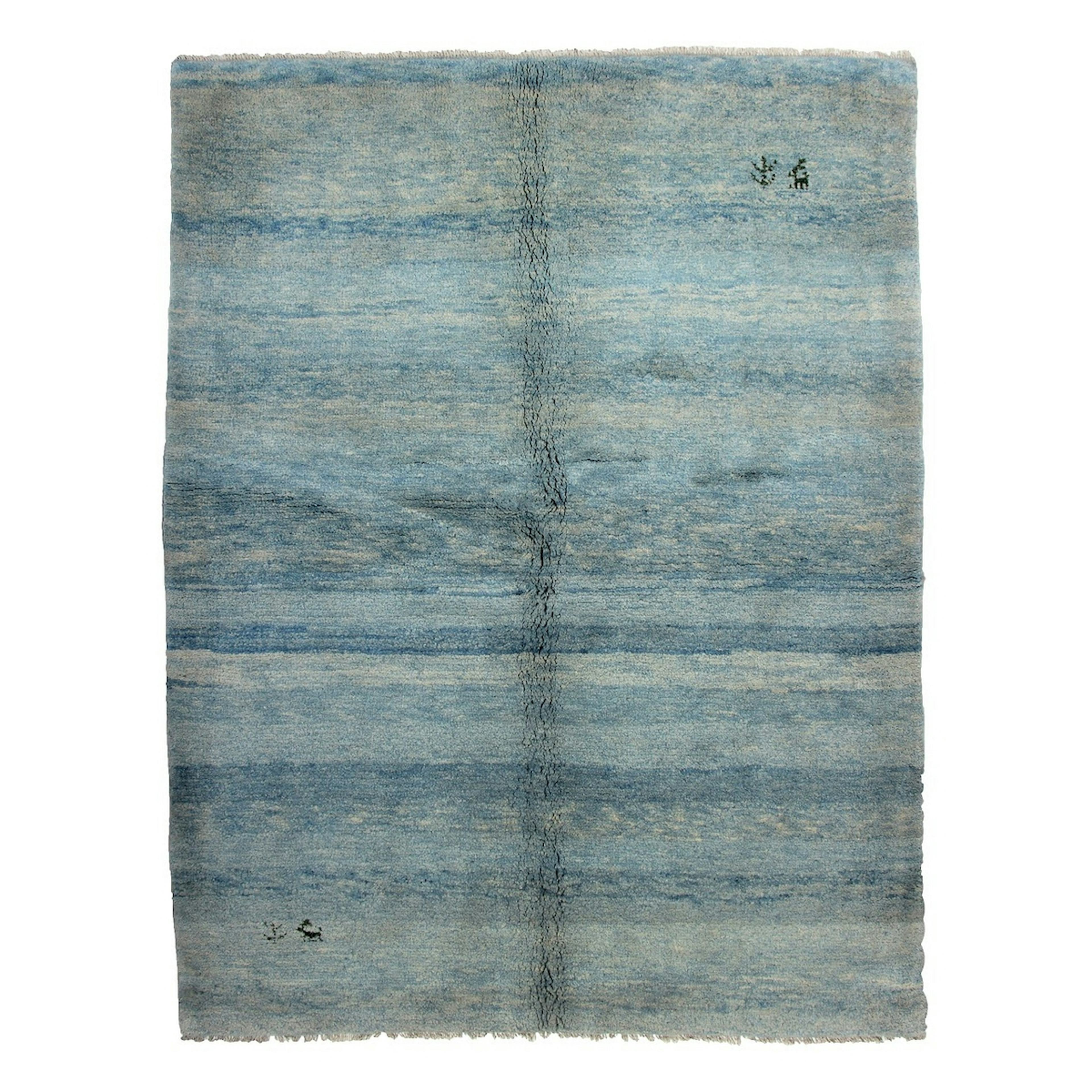 Persisk Matta Arkiio Gabbeh Shiraz Ull Blå 180x235