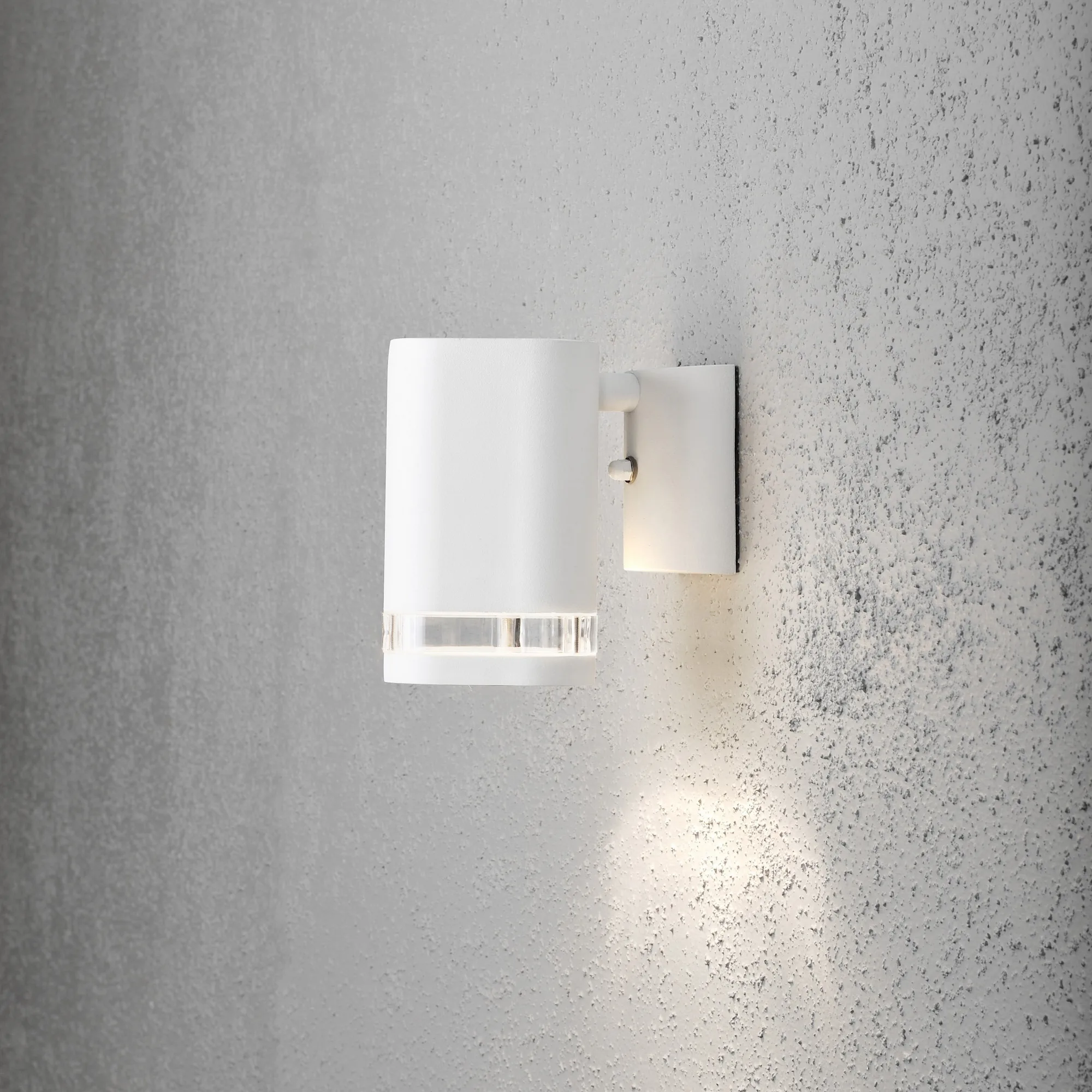 Vägglykta Gnosjö Konstsmide Modena Ned Transparent GU10