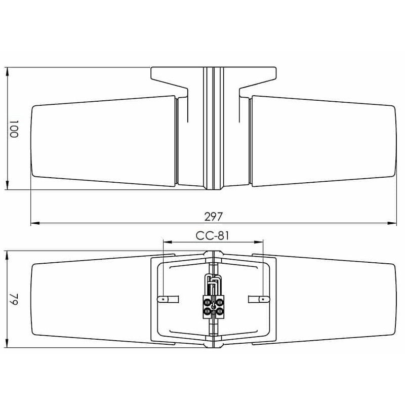 Vägglampa Ifö Electric Bernadotte IP20
