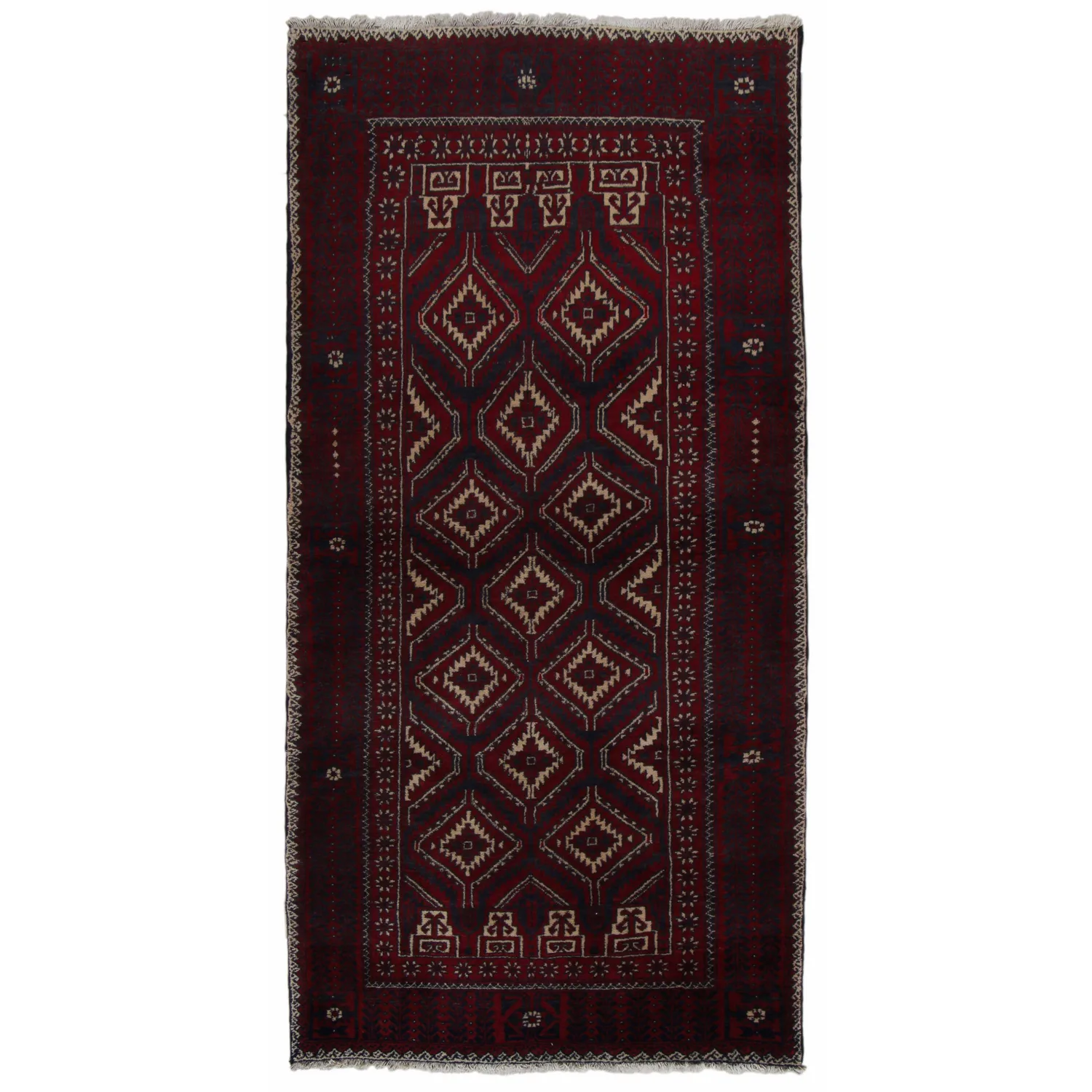 Persisk Matta Arkiio Beluch Röd 90x193