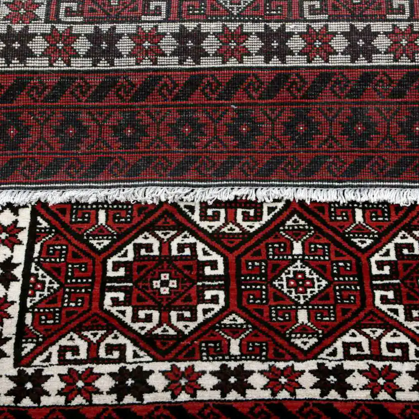 Persisk Matta Arkiio Beluch Röd 103x189