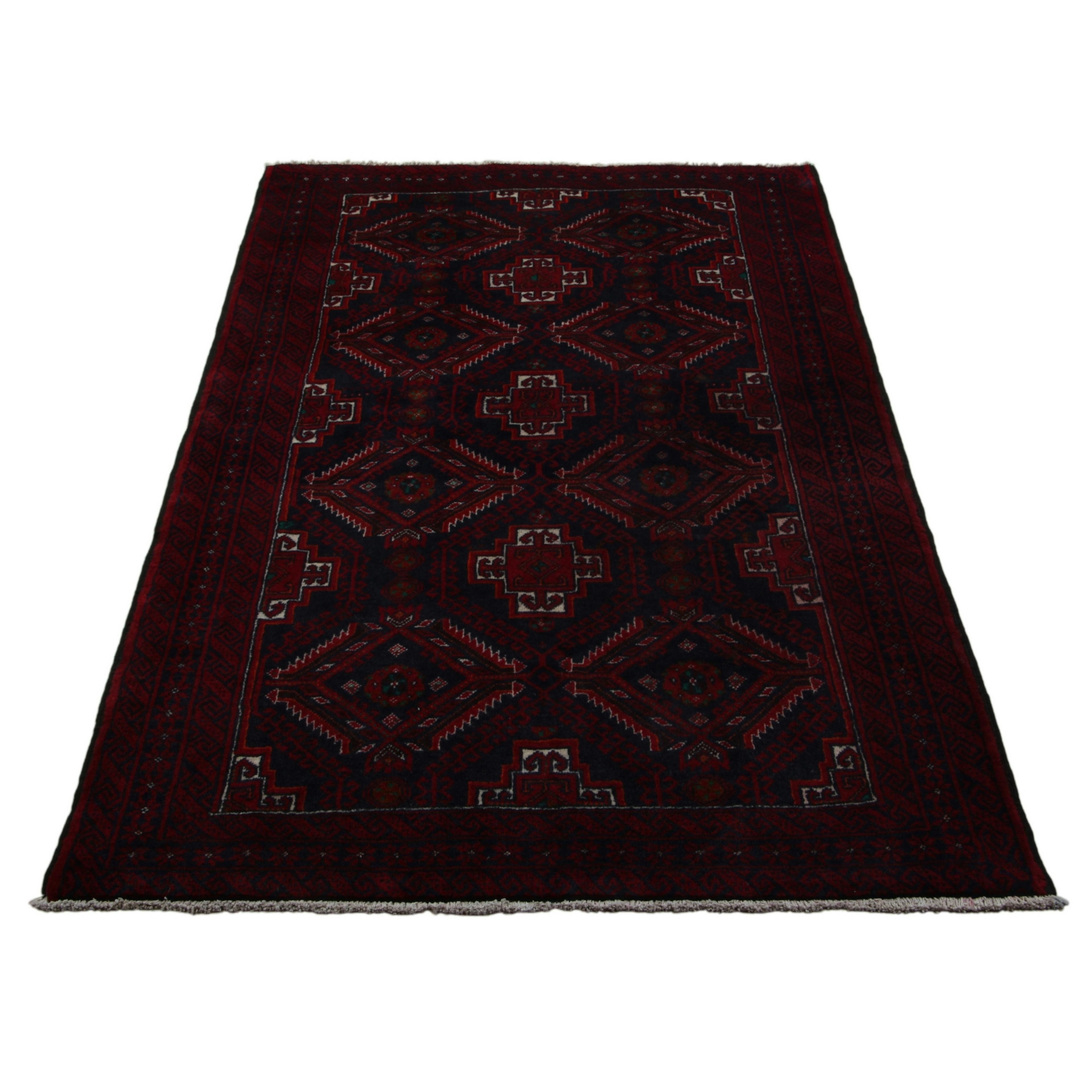 Persisk Matta Arkiio Beluch Svart 104x173