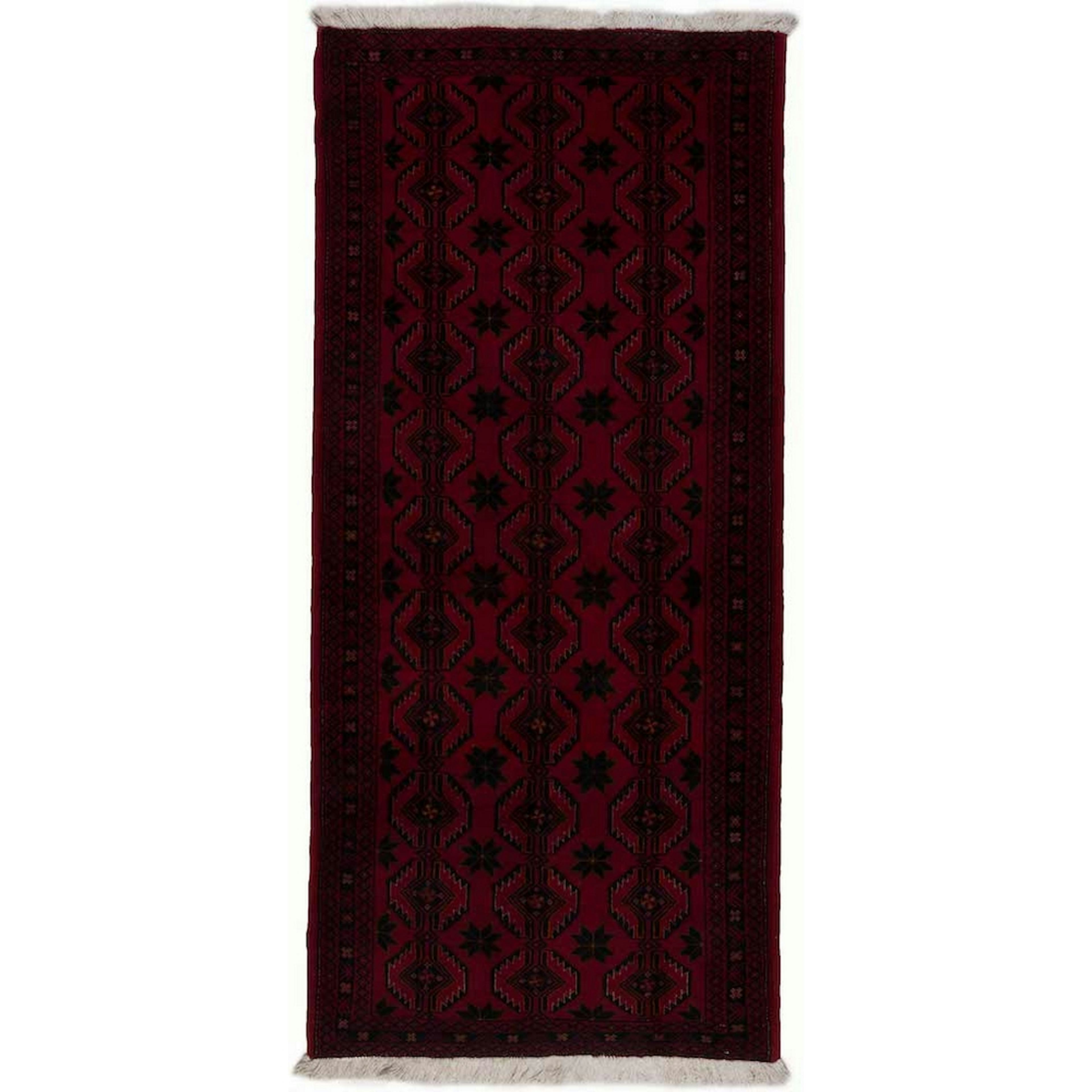 Persisk Matta Arkiio Beluch Röd/Svart 99x215