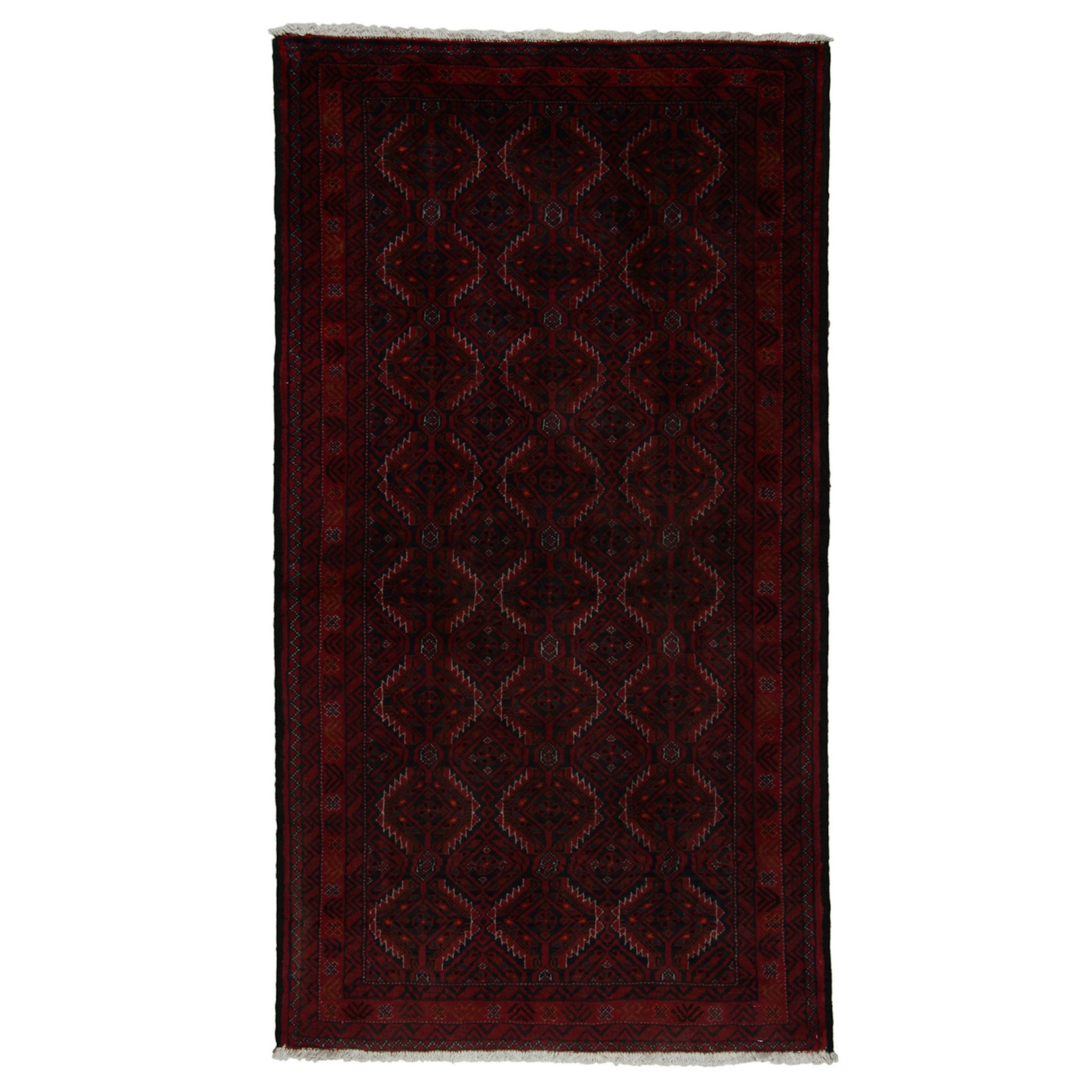 Persisk Matta Arkiio Beluch Röd 86x162