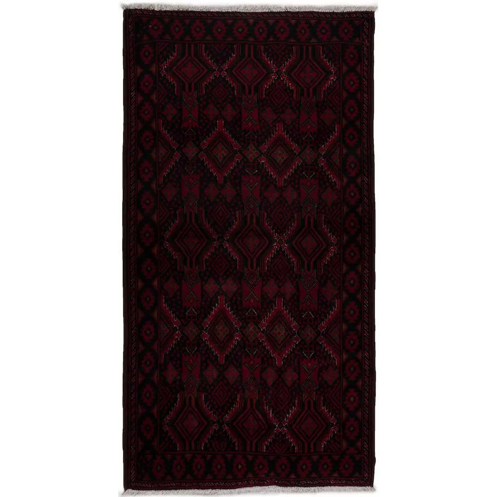 Persisk Matta Arkiio Beluch Svart 104x201