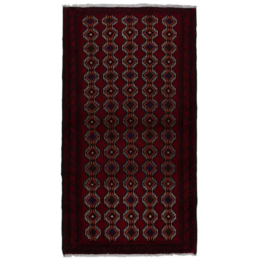 Persisk Matta Arkiio Beluch Röd 101x188