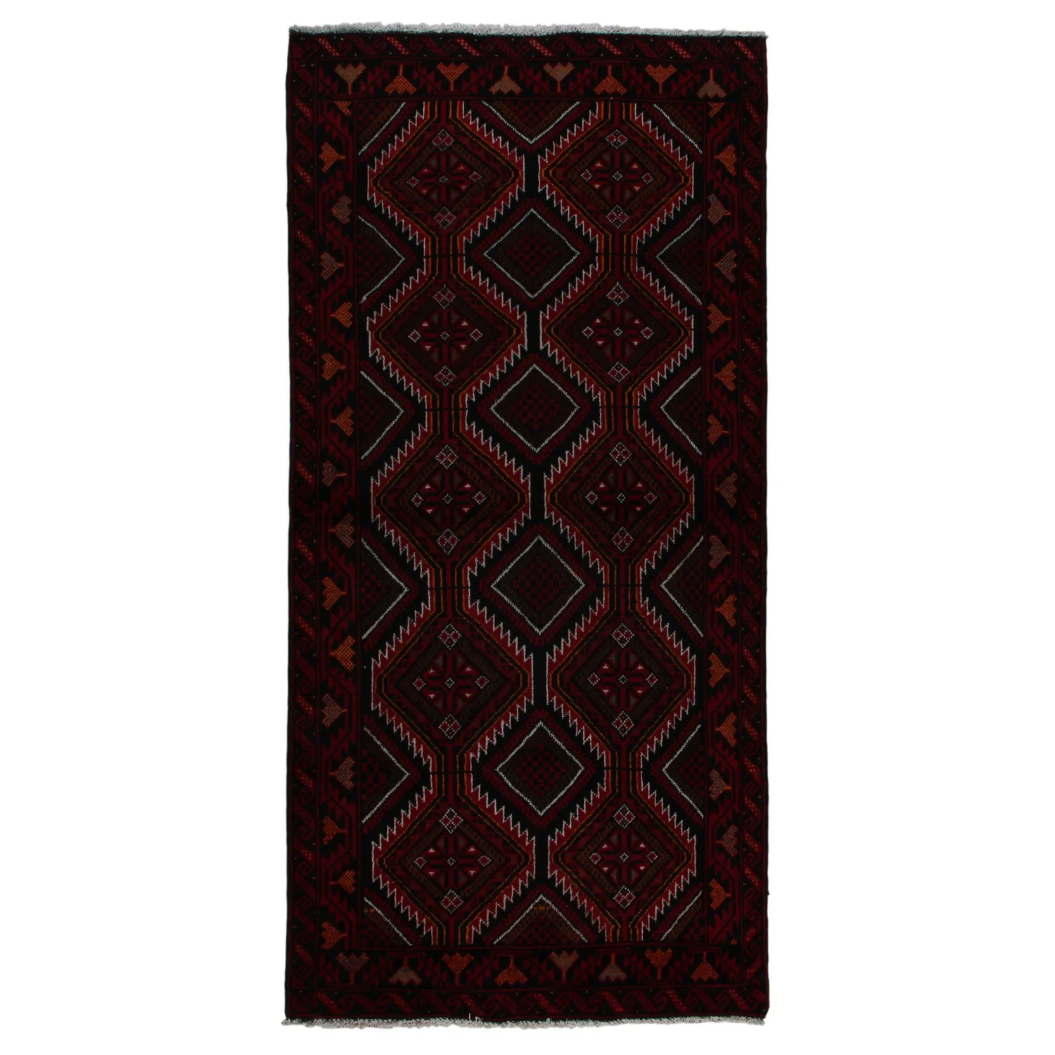 Persisk Matta Arkiio Beluch Röd 97x207