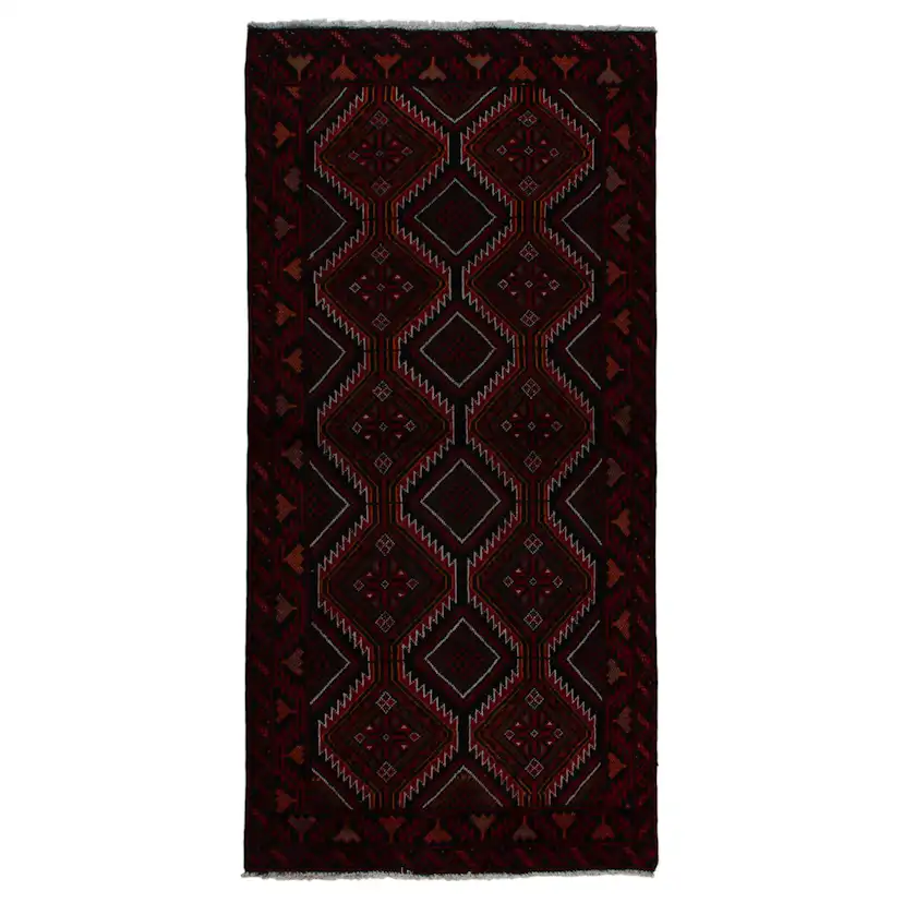 Persisk Matta Arkiio Beluch Röd 97x207