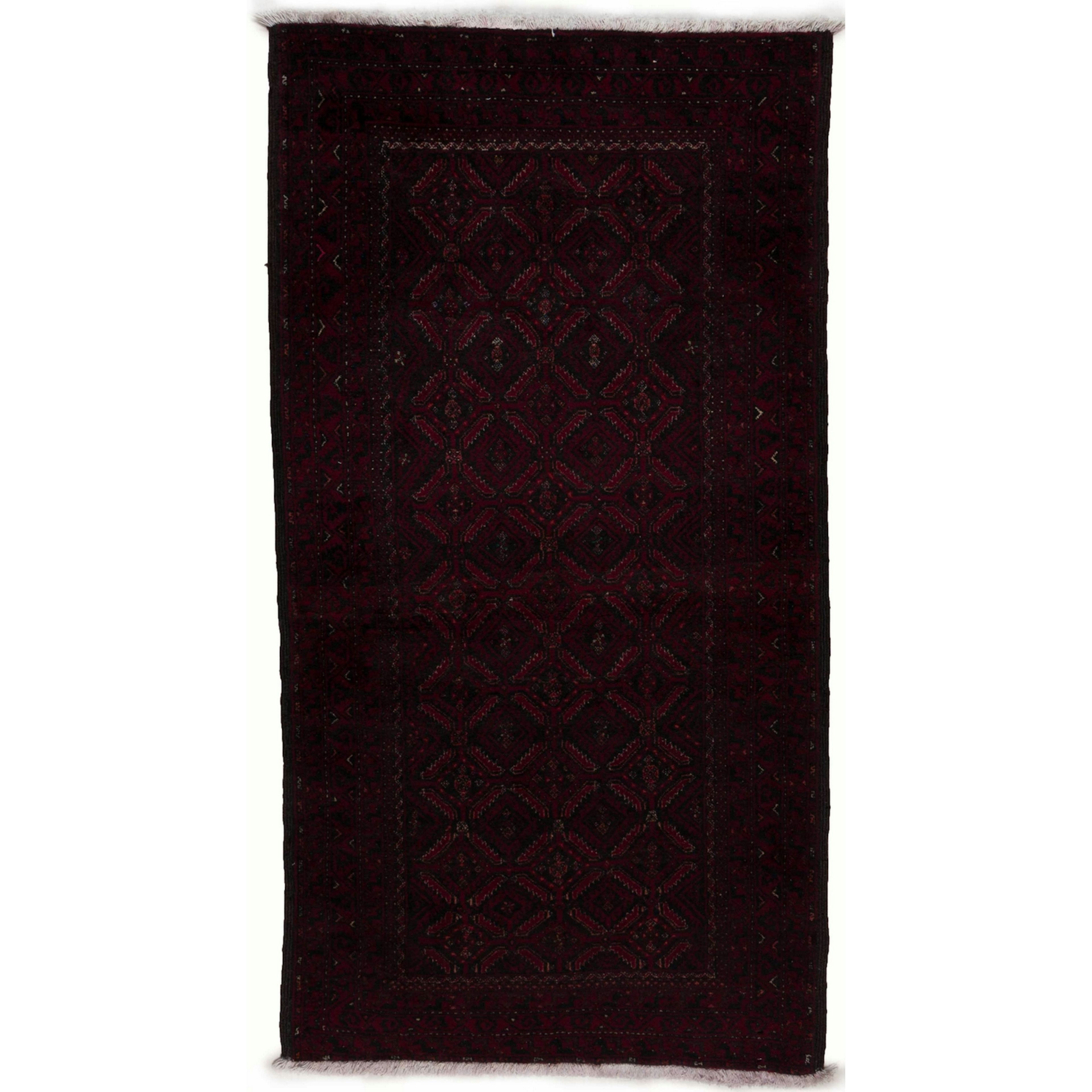 Persisk Matta Arkiio Beluch Röd 100x188