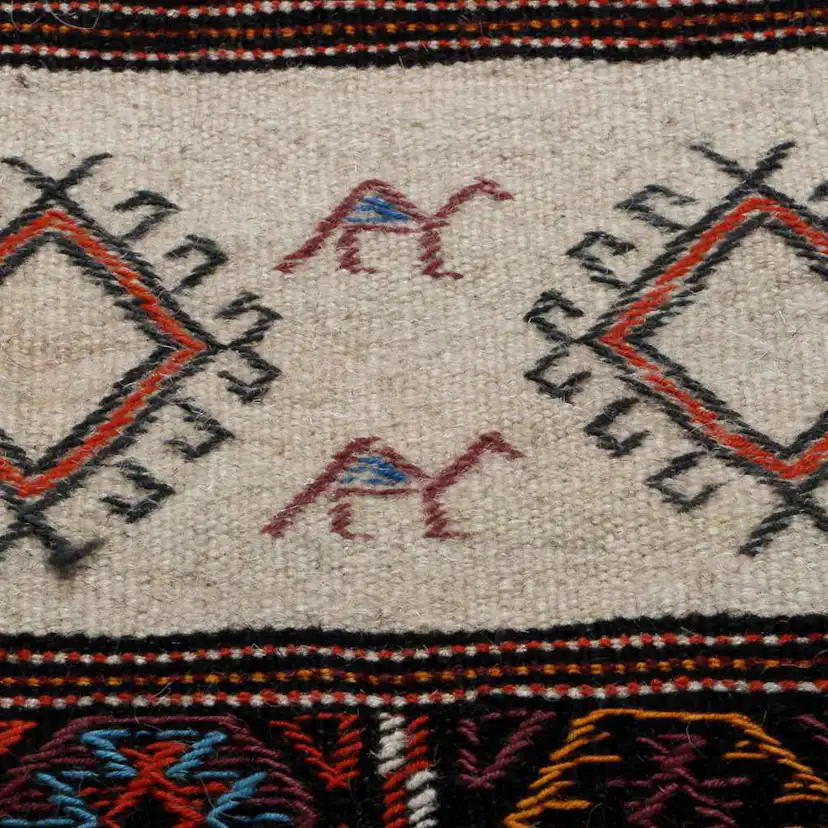 Persisk Nålmatta Arkiio Quchan Kelim Exklusiv 97x183