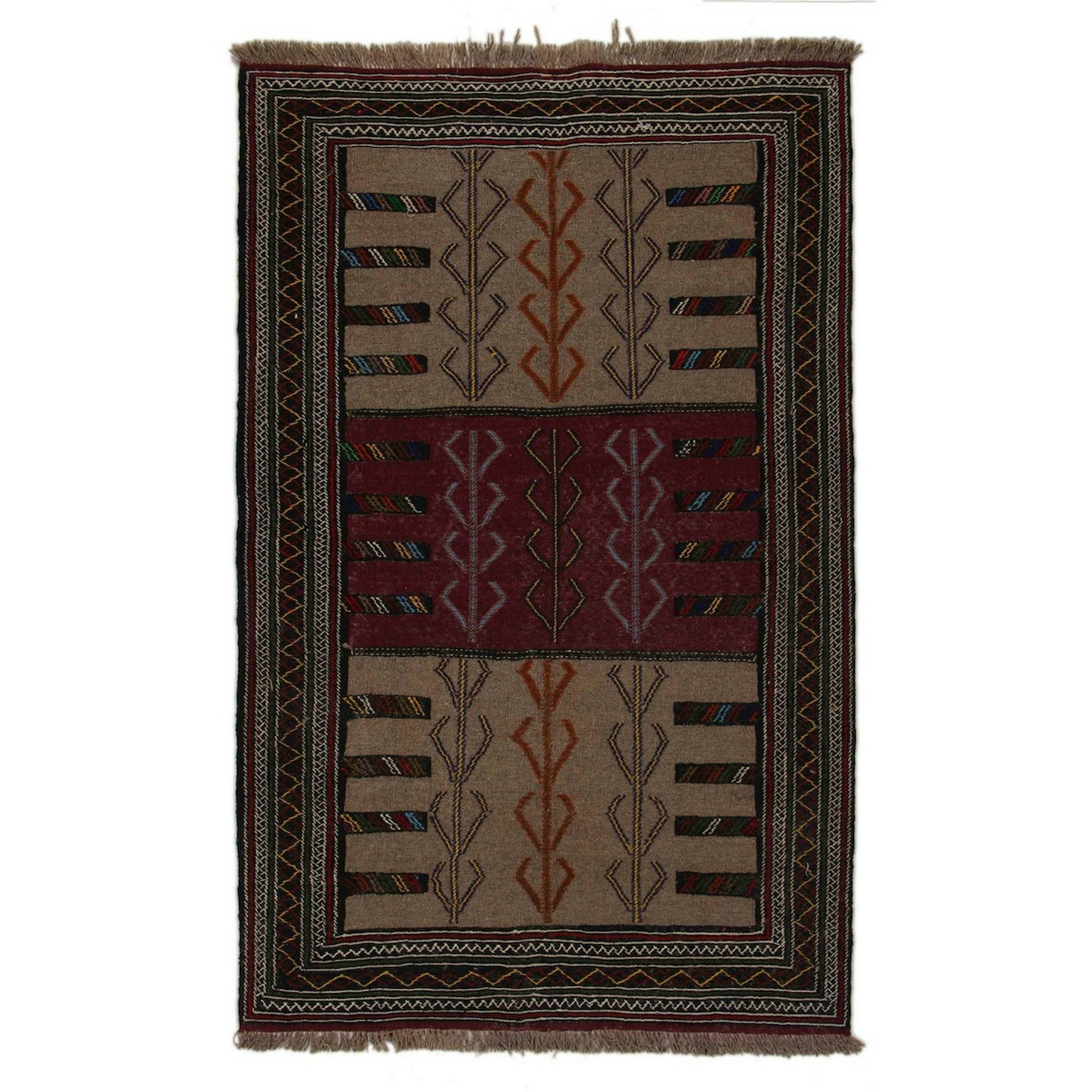 Persisk Nålmatta Arkiio Quchan Kelim Exklusiv 115x180