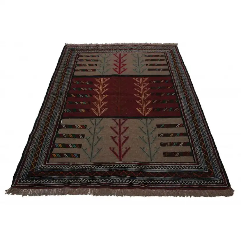 Persisk Nålmatta Arkiio Quchan Kelim Exklusiv 123x180