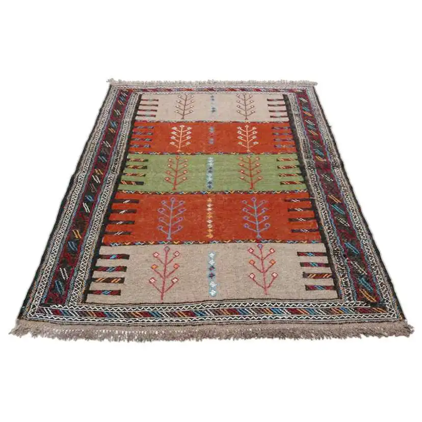 Persisk Nålmatta Arkiio Quchan Kelim Exklusiv 116x171