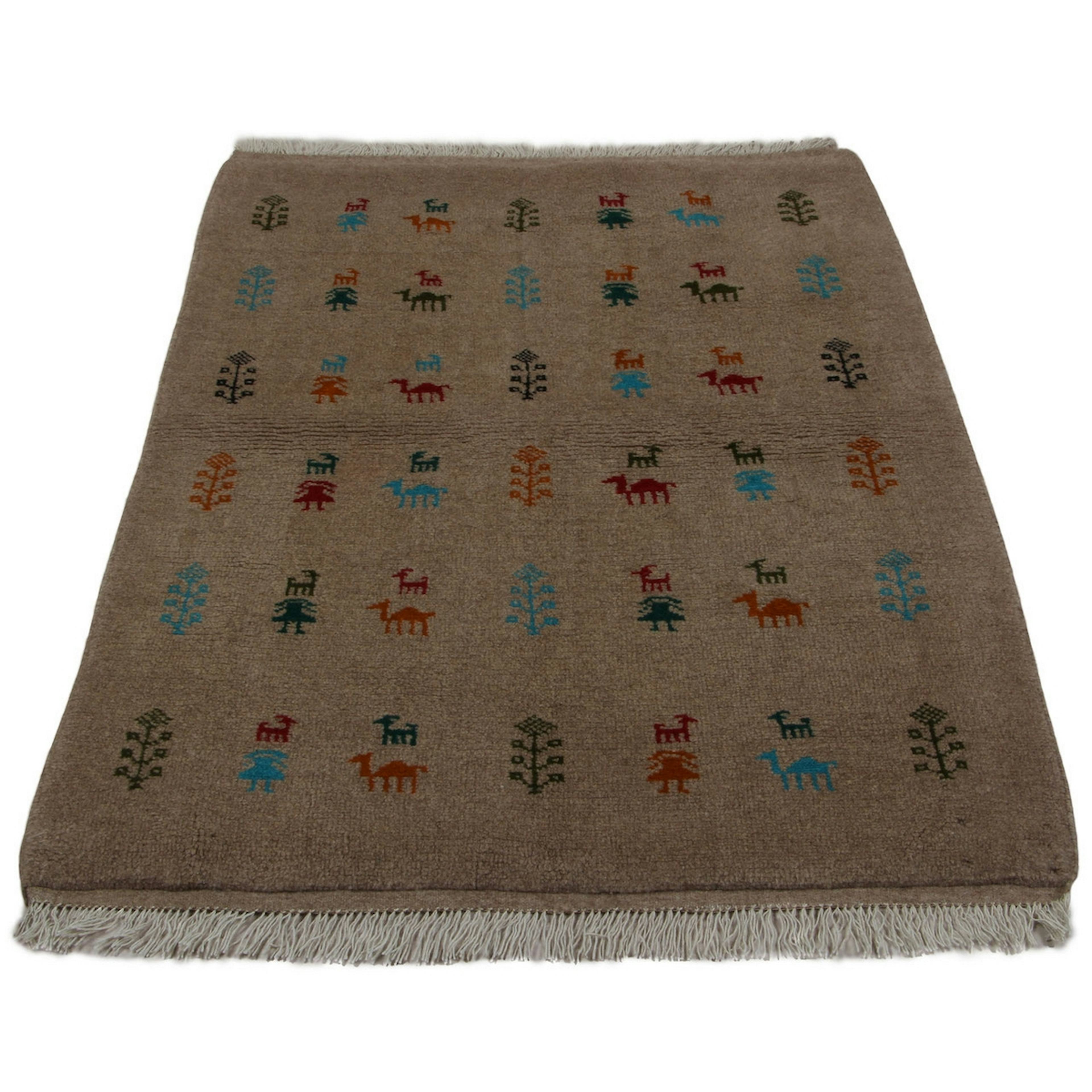 Persisk Matta Arkiio Gabbeh Khorasan 104x140