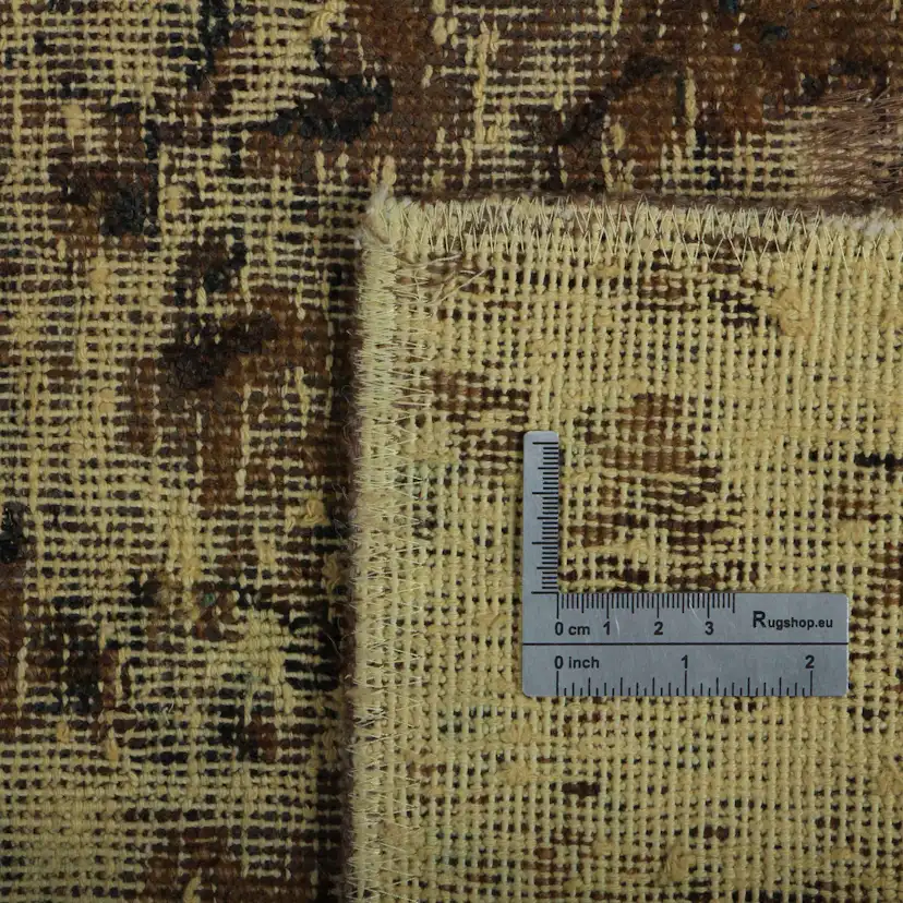 Persisk Matta Arkiio Tabriz Vintage Guld/Brun 149x217