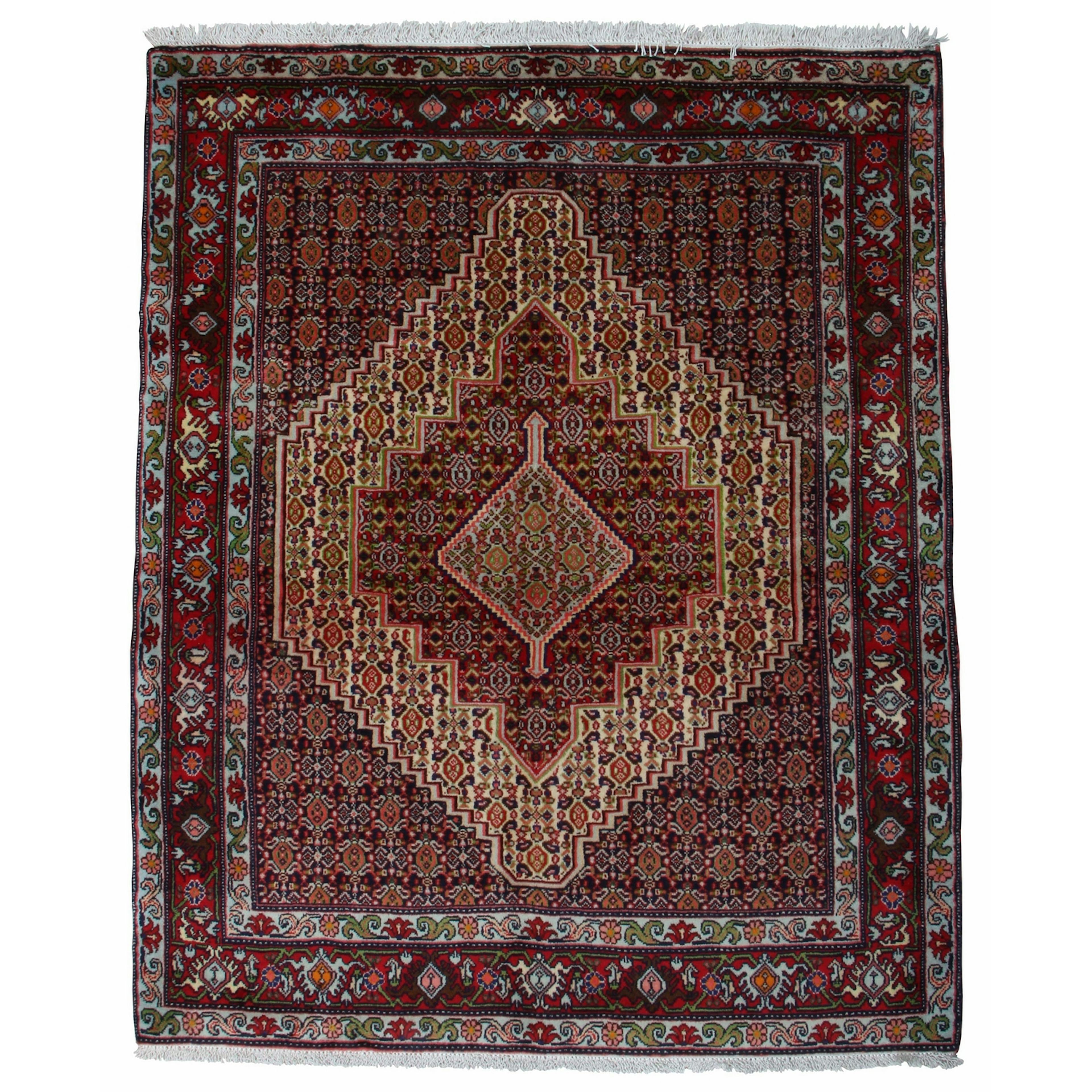 Persisk Matta Arkiio Senneh Dubbelvävd 128x158