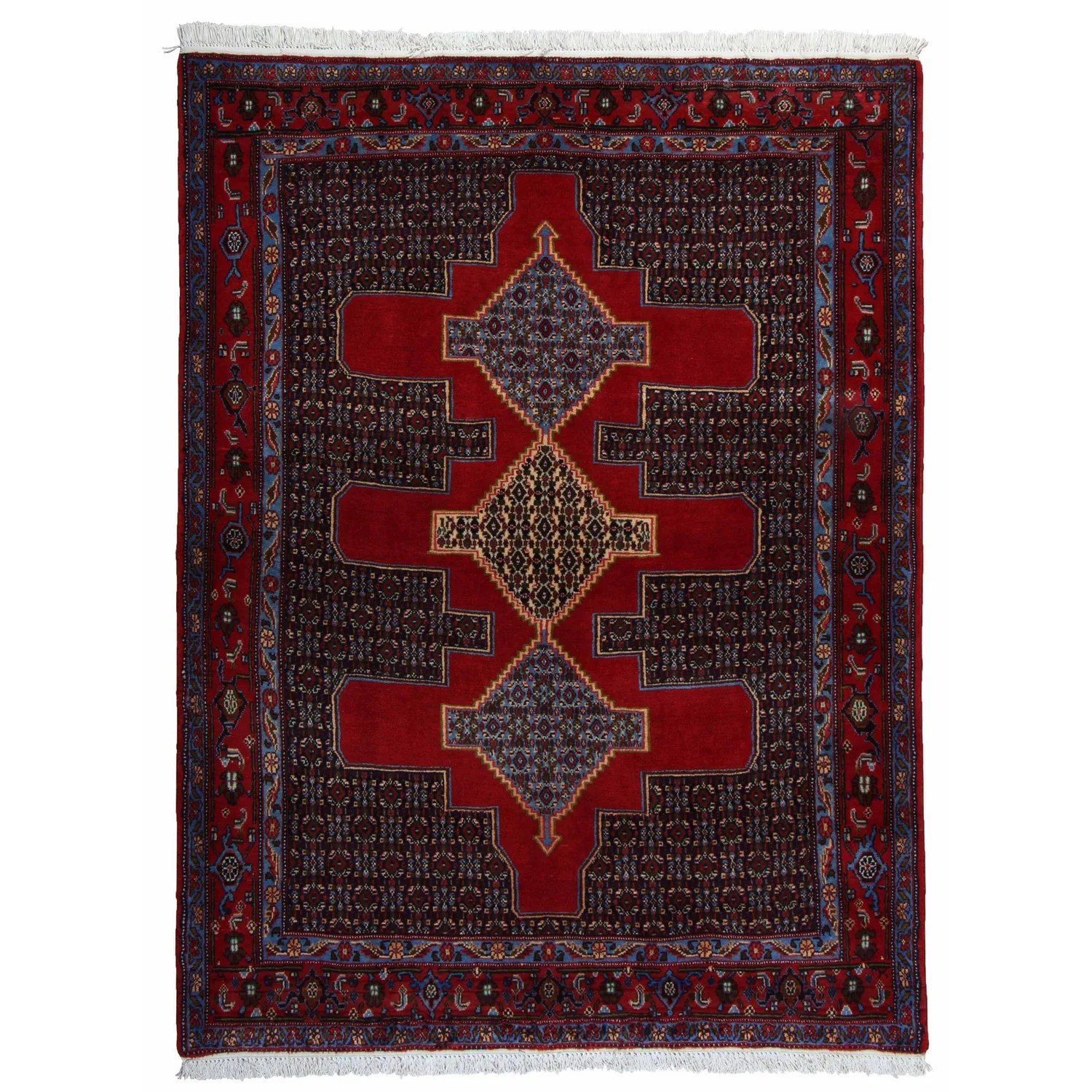 Persisk Matta Arkiio Senneh Exklusiv Dubbelvävd 125x169