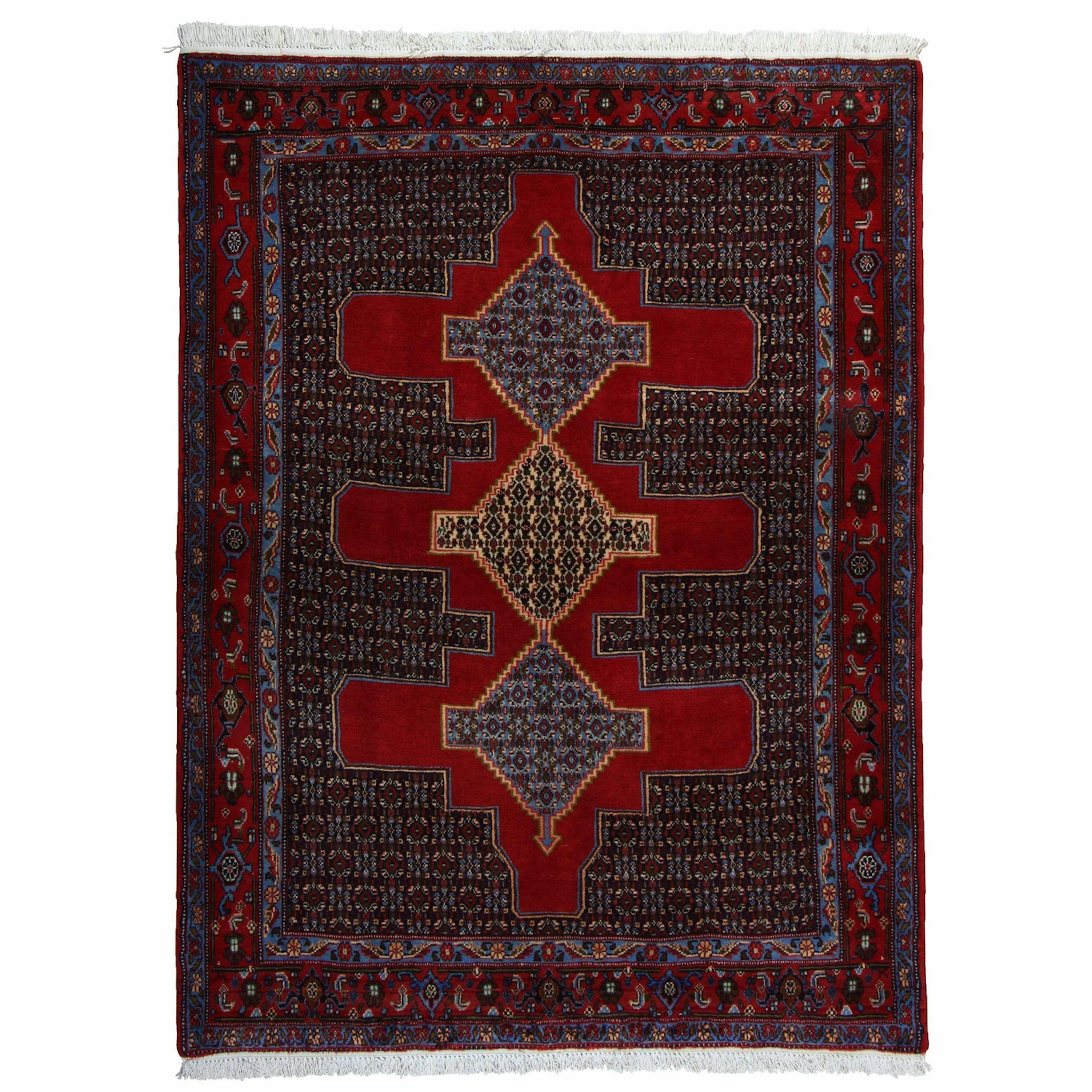 Persisk Matta Arkiio Senneh Exklusiv Dubbelvävd 125x169