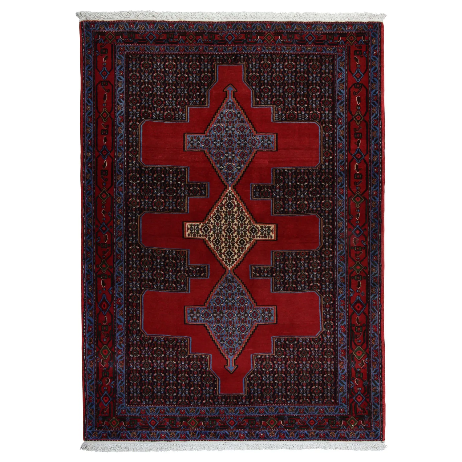 Persisk Matta Arkiio Senneh Dubbelvävd 125x174