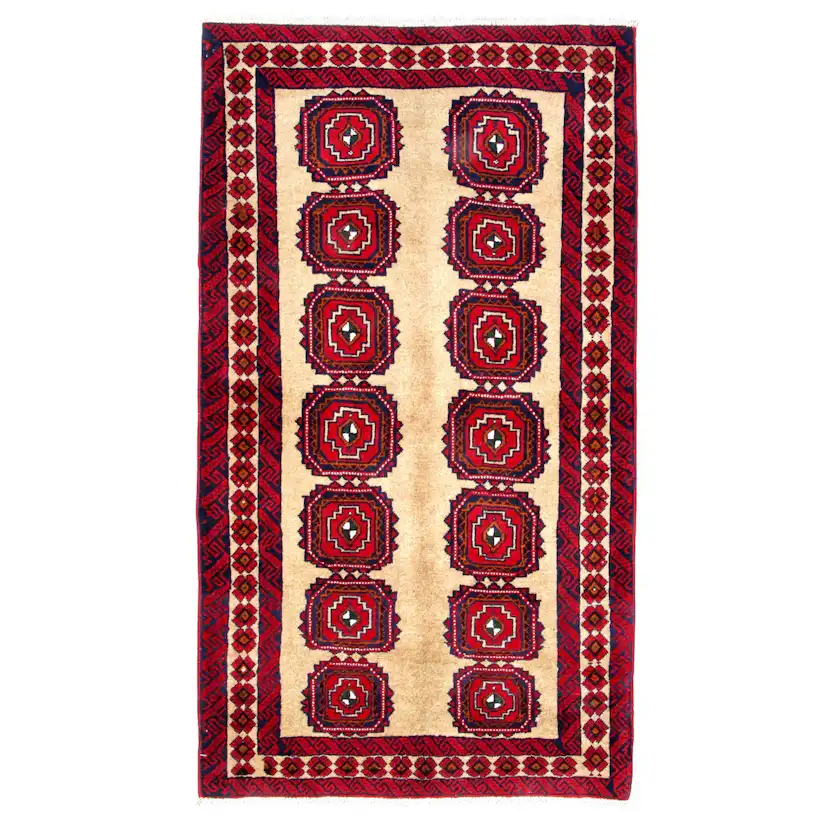 Persisk Matta Arkiio Beluch 104x186