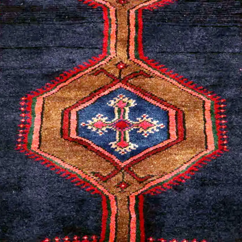 Handvävd Matta Arkiio Persisk Lorestan Qoltoq 130x255