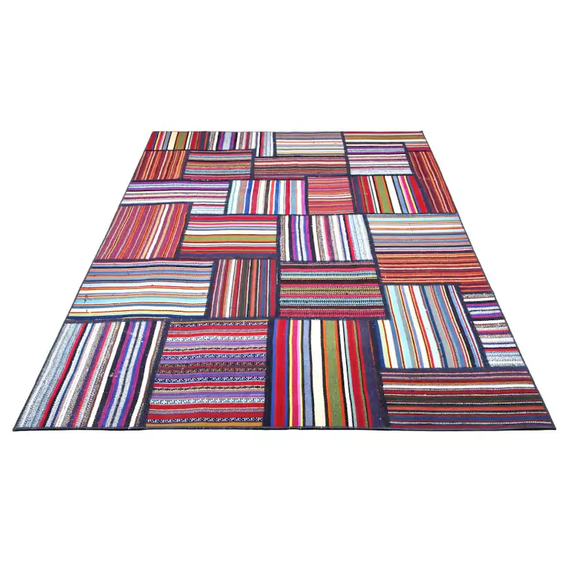 Persisk Patchworkmatta Arkiio Flerfärgad 153x207