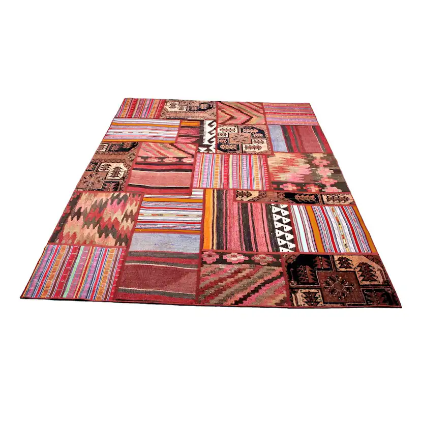 Persisk Patchworkmatta Arkiio Flerfärgad 170x230