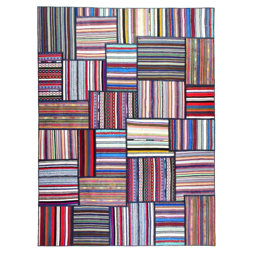 Persisk Patchworkmatta Arkiio Flerfärgad 170x232