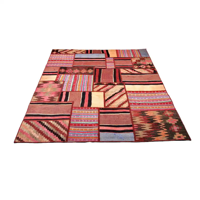Persisk Patchworkmatta Arkiio Flerfärgad 157x207