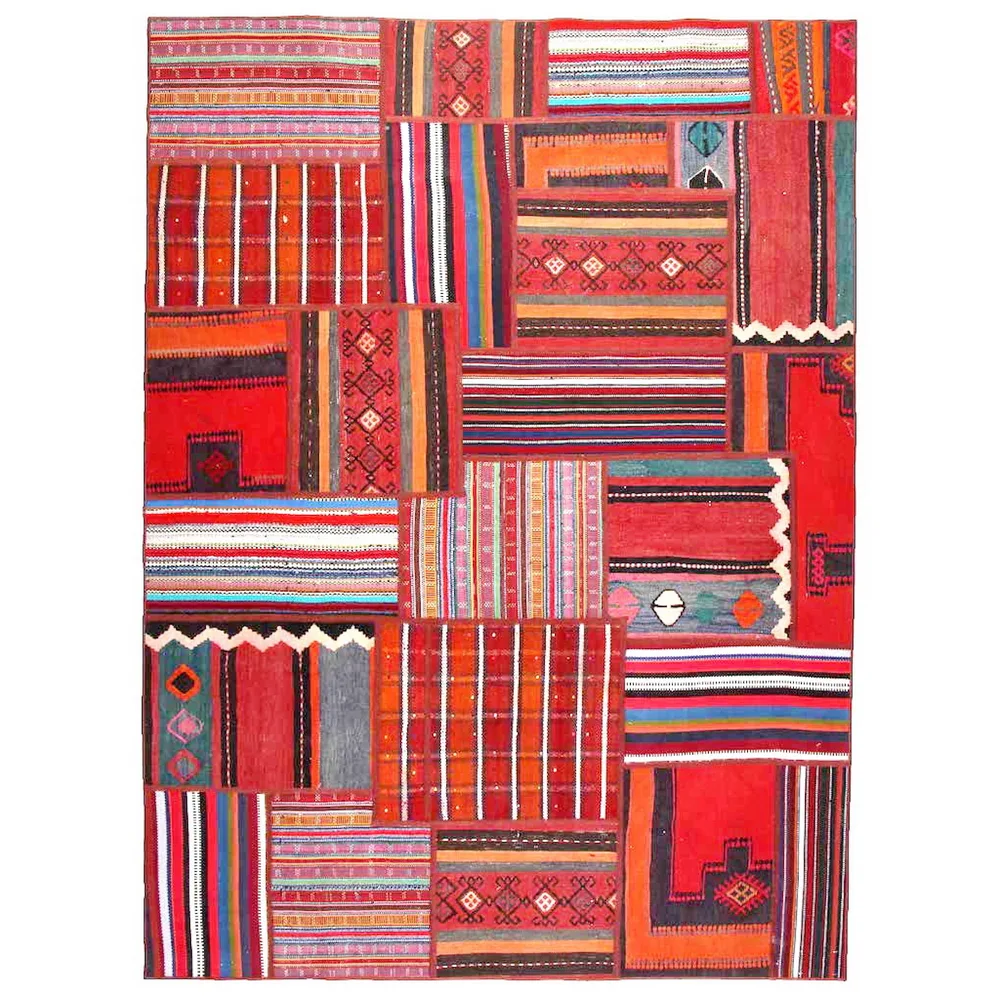 Persisk Patchworkmatta Arkiio Flerfärgad 170x233