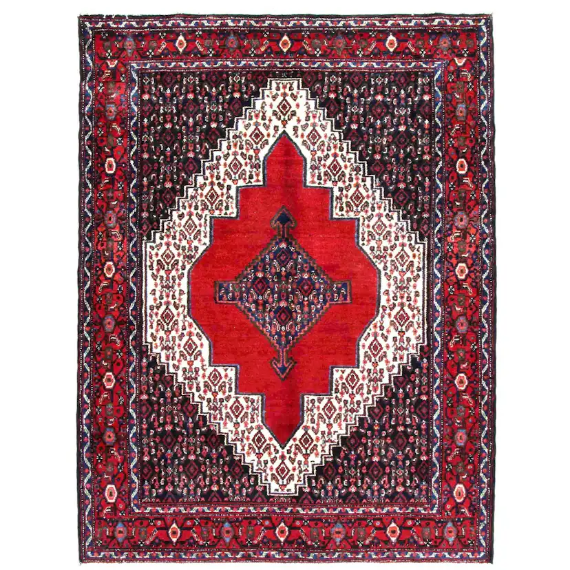 Handvävd Matta Arkiio Persisk Enkelvävd Senneh 118x163