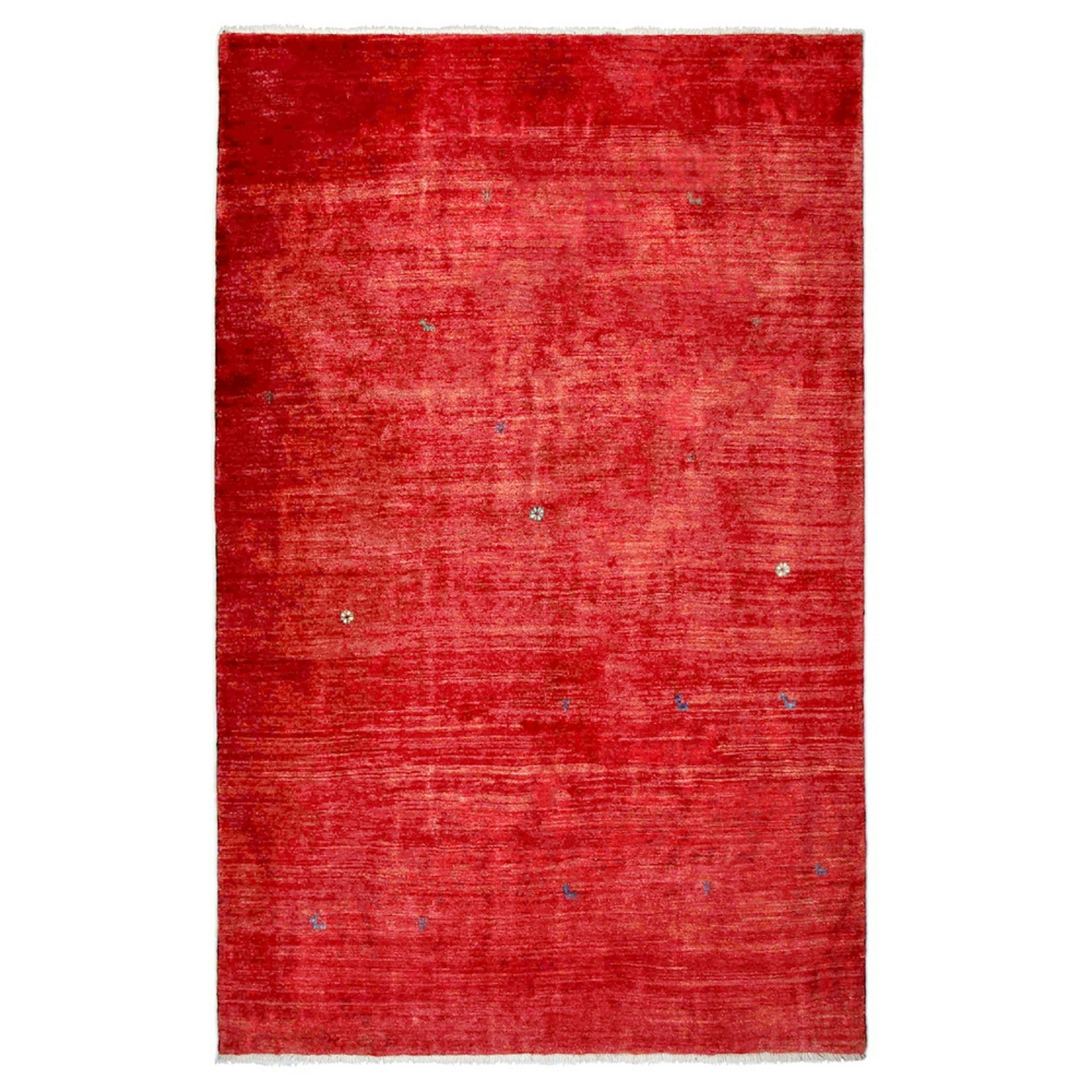 Persisk Matta Arkiio Gabbeh Shiraz Exklusiv Röd 198x308