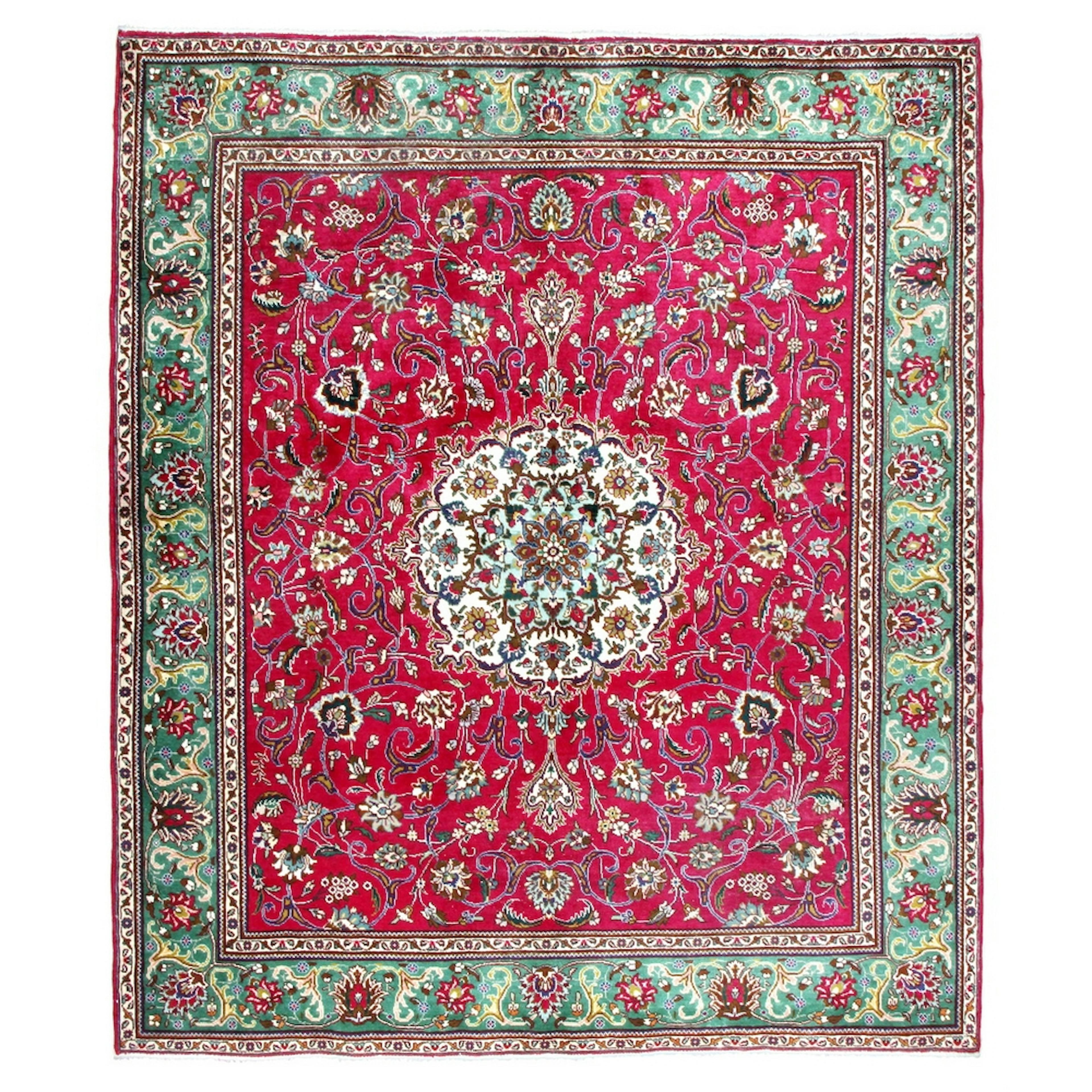 Persisk Matta Arkiio Tabriz Patina 194x227