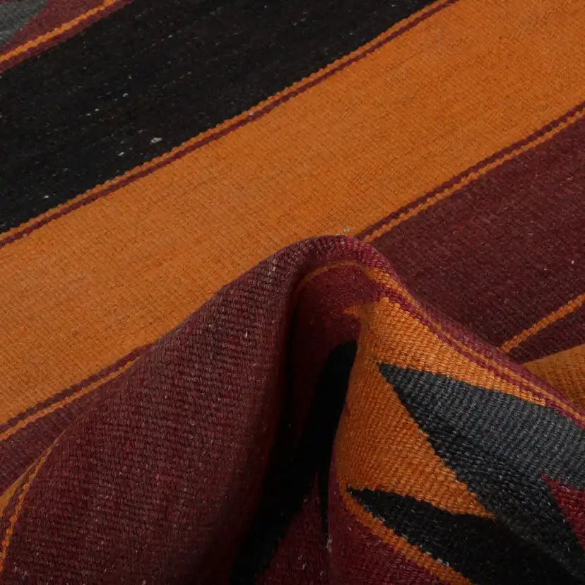 Handvävd Matta Arkiio Afghan Kelim Flerfärgad 130x334