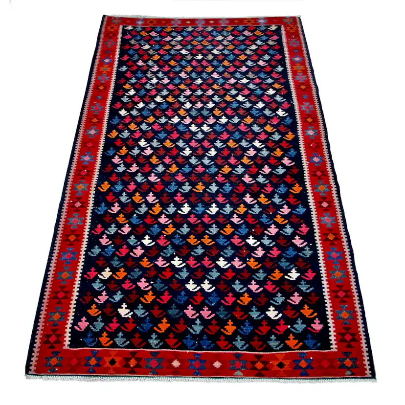 Persisk Matta Arkiio Bidjar Kelim 132x281