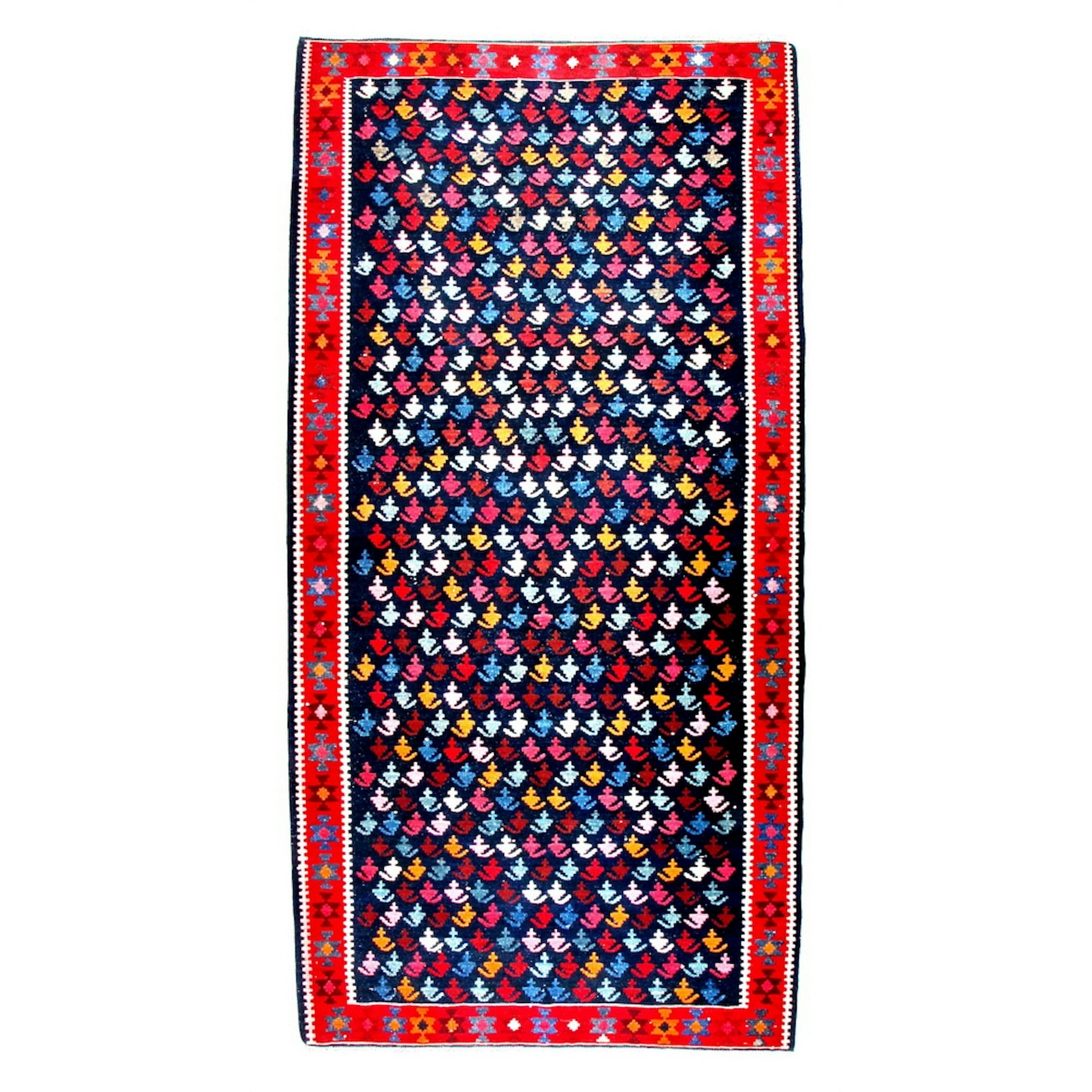 Persisk Matta Arkiio Bidjar Kelim 132x281