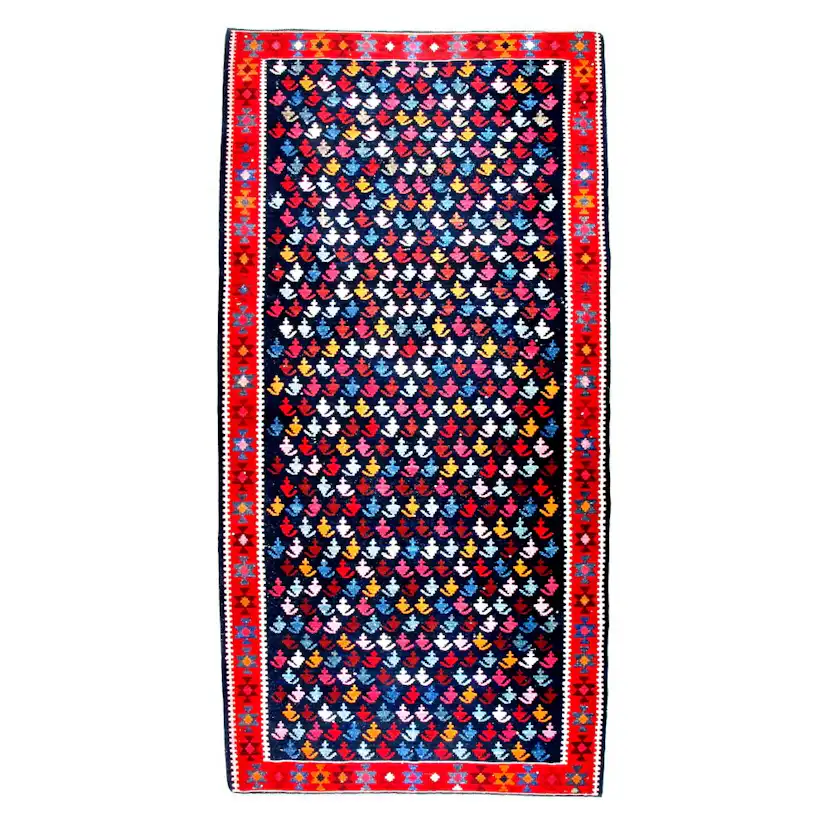 Persisk Matta Arkiio Bidjar Kelim 132x281