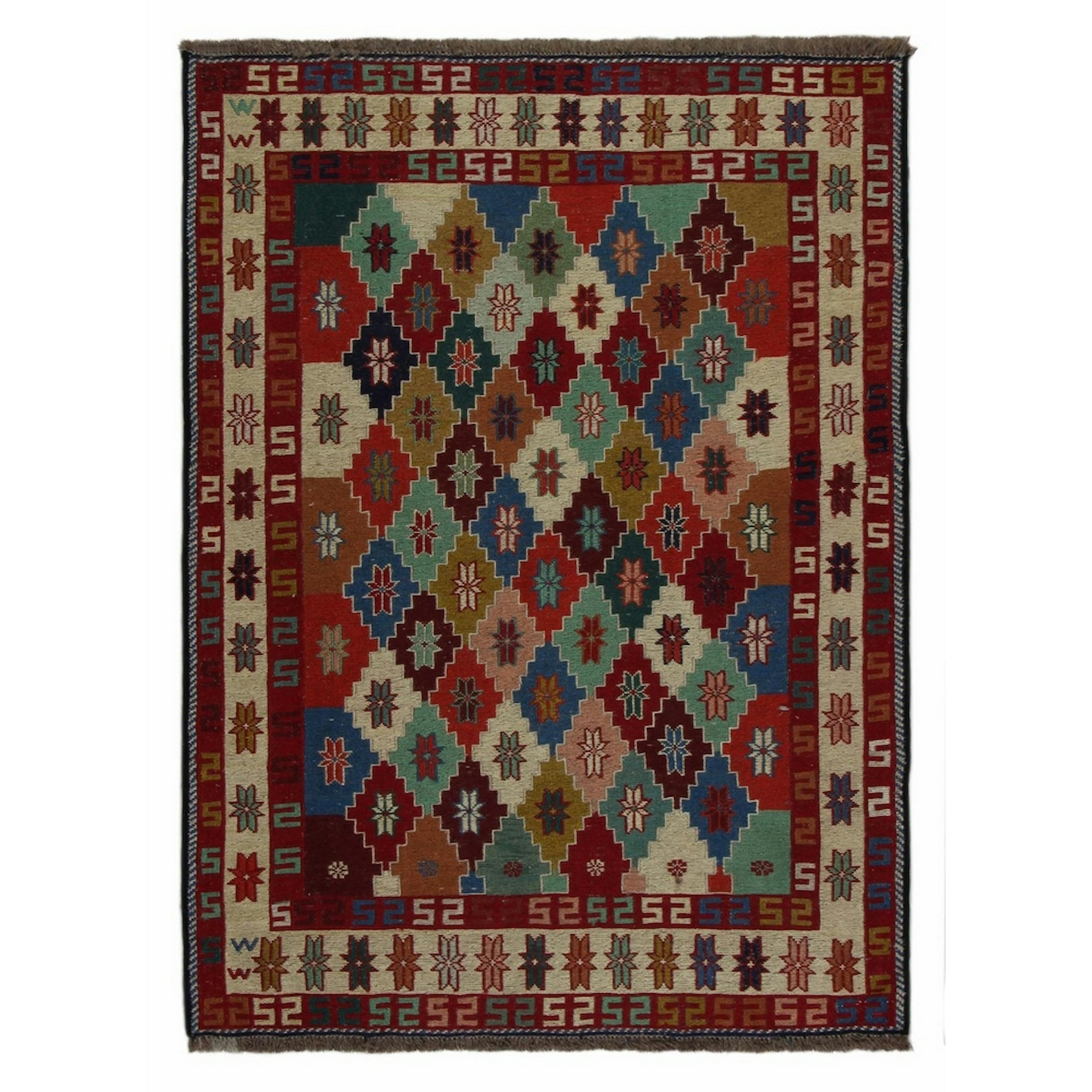 Persisk Matta Arkiio Varni Ardebil Kelim 109x140