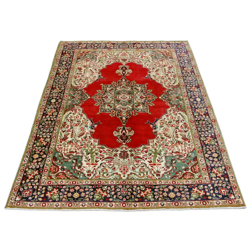 Persisk Matta Arkiio Tabriz Patina 198x300