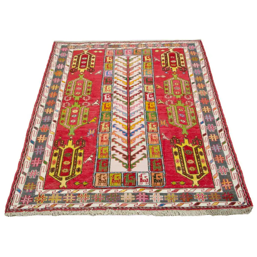 Persisk Matta Arkiio Varni Ardebil Kelim 110x150